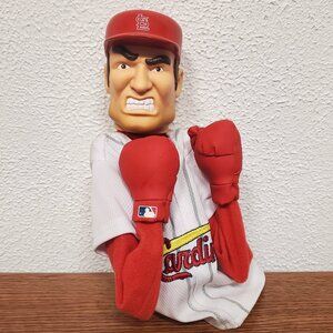 Hand Puppet St. Louis Cardinals Baseball Player Boxing Puppet 10" Tall